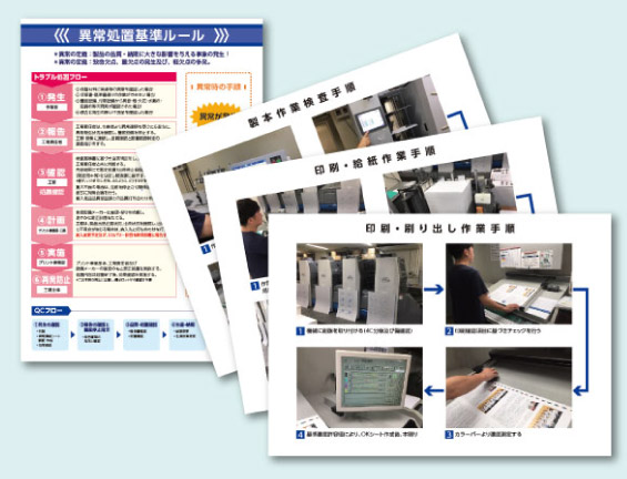 作業工程マニュアルイメージ